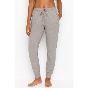 Polo Ralph Lauren Women's Gray Cotton Sleepwear Jogger Pajama Pants Size Medium